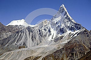 Shivling peak, Indian Himalaya