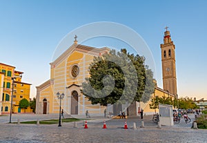 SHKODER, ALBANIA, SEPTEMBER 20, 2019: St Stephen\'s Cathedral in Shkoder, Albania