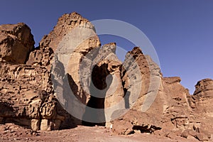 Shlomo columns, Park Timna, Eilat south  Israel