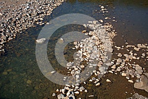 Sho River, Shirakawa-go, Japan photo