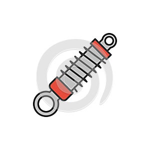 Shock absorber icon