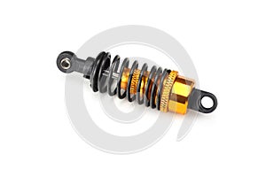 Shock absorber isolated on a white background. Auto parts
