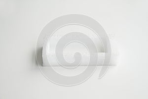 Shockproof material Expanded polyethylene, EPE foam  in white background