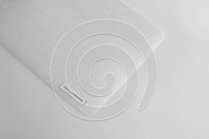 Shockproof material Polyethelene foam on white background