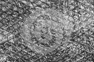 Shockproof plastic foil for packaging