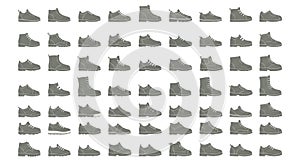 Shoe Collection Pattern