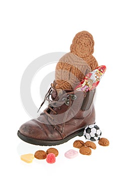 Shoe with Dutch Sinterklaas candy