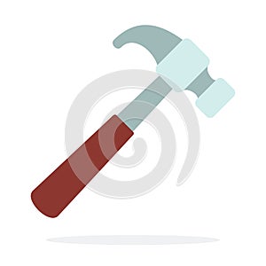 A shoe hammer vector flat isolated