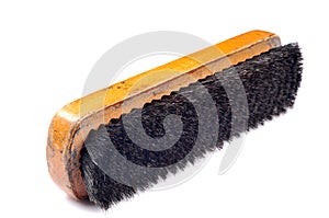 Shoe polish brush