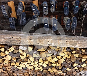Shoe soles and firewood