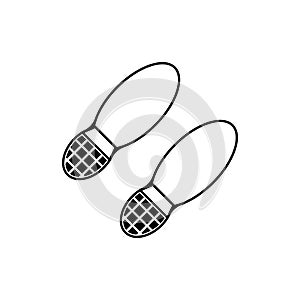 shoe trail icon