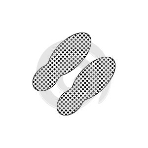 shoe trail icon