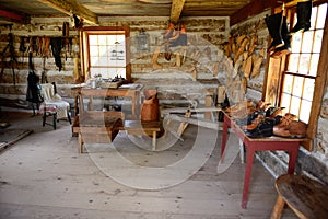 Shoemaker's workshop