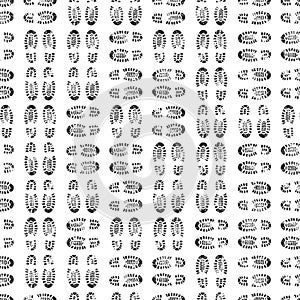Shoeprints Repeating Background