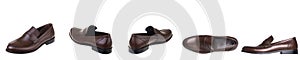 Shoes Classic Elegant for Men White isolated
