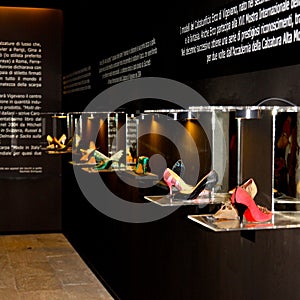 Shoes exhibition in Vigevano