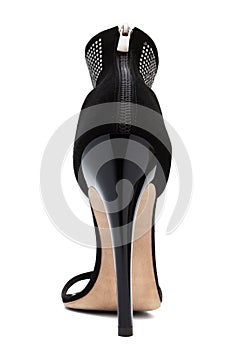 Shoes with high heels