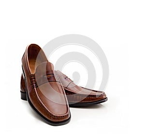 Shoes for men, brown.