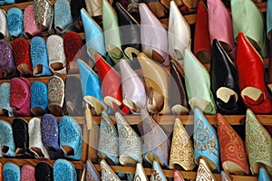 Shoes store in Marrakesh