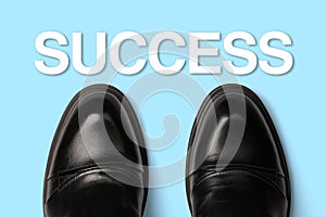 Shoes With Text Success
