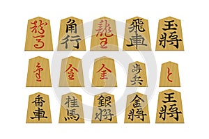 Shogi Pieces