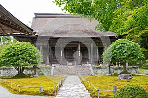 Sholinin Temple in Ohara, Kyoto, Japan. The temple was founded in 1013