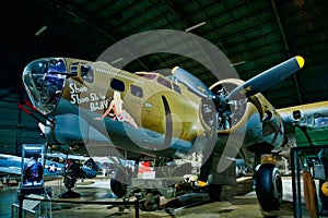 Shoo Shoo Baby is a B-17 Flying Fortress