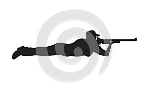 Shooter Prone Position