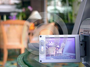 Shooting in a Hotel Lobby photo