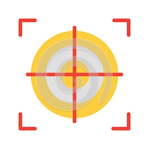 Shooting icon vector image.
