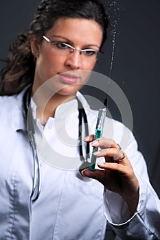 Shooting an injection