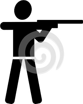 Shooting Pictogram