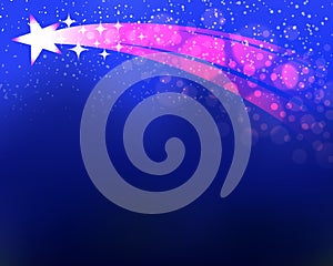 Shooting Star Background