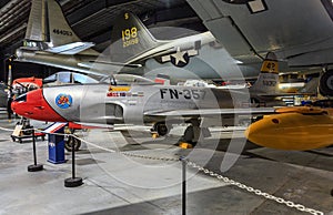 Lockheed F-80C Shooting Star at the Museum of Aviation, Robins AFB, Georgia