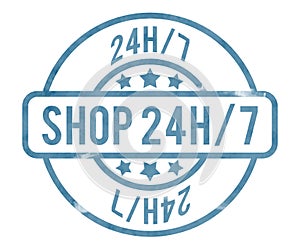 Shop 24h Stamp