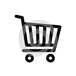 Shop cart icon, buy symbol. Shopping basket icon â€“ for stock