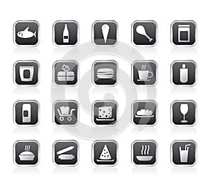 Shop and Foods Icons