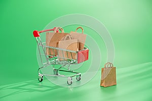 Shop internet commerce marketing online. sale concept