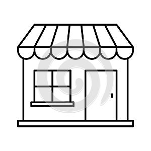 Shop location  Vector Icon which can easily modify or edit