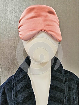 Shop Mannequin With Eye Mask and Towelling Robe photo