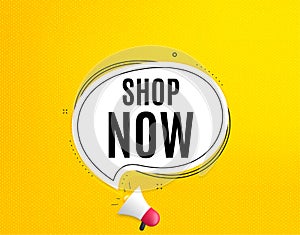 Shop now symbol. Special offer sign. Vector