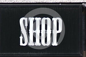 Shop Sign