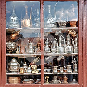 Shop window, Sarajevo