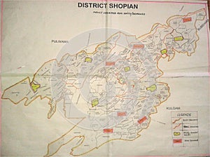 Shopian Map