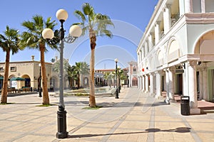 Shoping street El Mercato in Sharm-El-Sheikh photo
