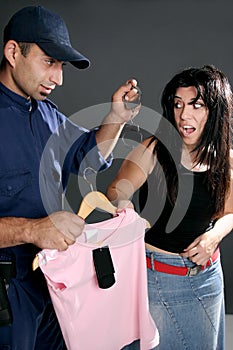 Shoplifting is a crime photo