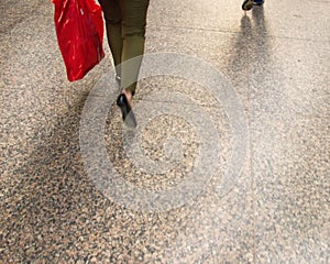 Shopper with Bag