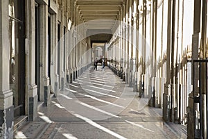 Shopping Arcade at Palais Royal; Paris