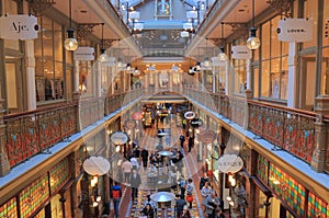 Shopping arcade Sydney Australia