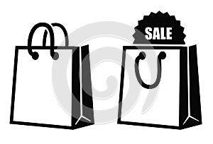 Shopping bag icon